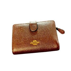 Coach Women’s CSGR Leather MED CRN ZIP